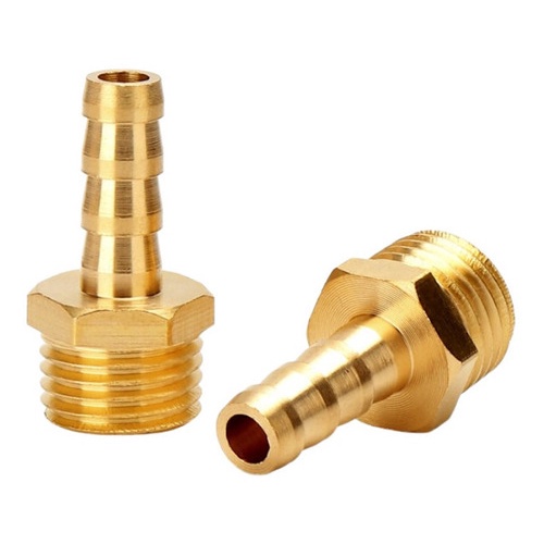 2 peças Espigão Adaptador Macho Fixo Latão Mangueira 5/16 (8mm) e Rosca 1/2 Bsp em Oferta na Shopee