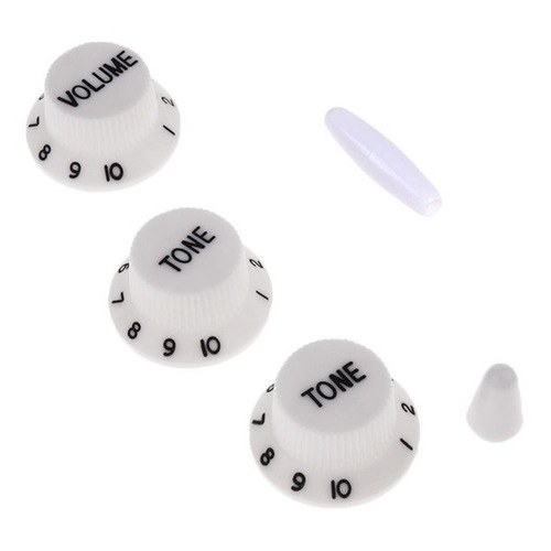 Knobs Guitarra, Ponteira Alavanca E Chave Seletora Preto Shopee Brasil