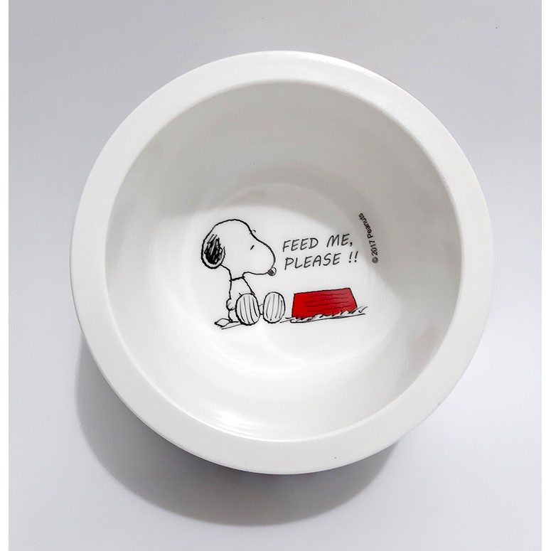 Comedouro Snoopy Zigzag G Melamina Cachorro Pet Pote Shopee Brasil