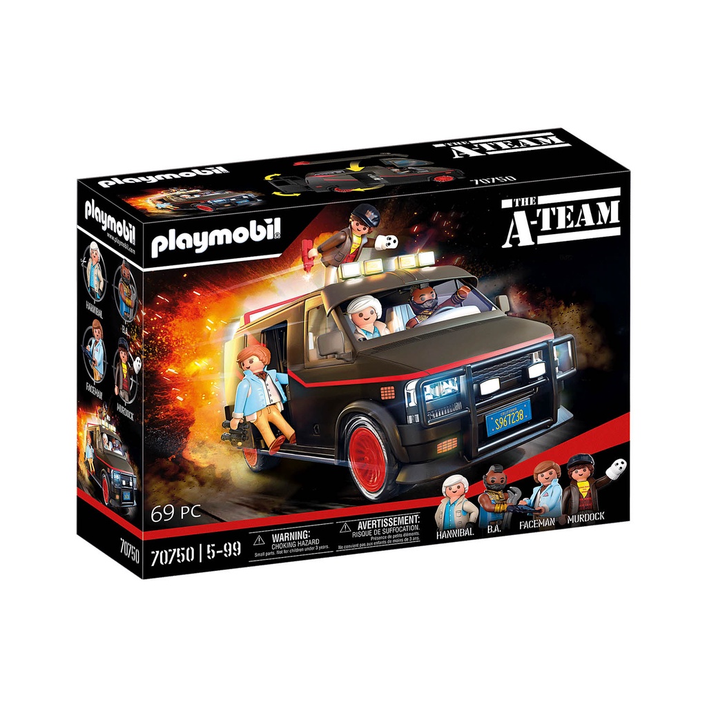 Playmobil Van Esquadrão Classe A - 70750