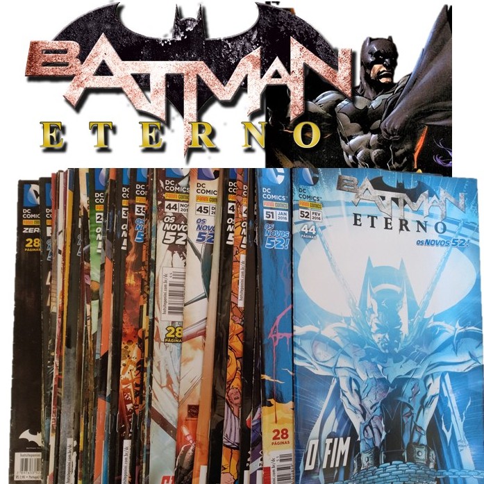 Hq Gibi Batman Eterno Dc Comics Panini Nº40 ao Nº52 | Shopee Brasil