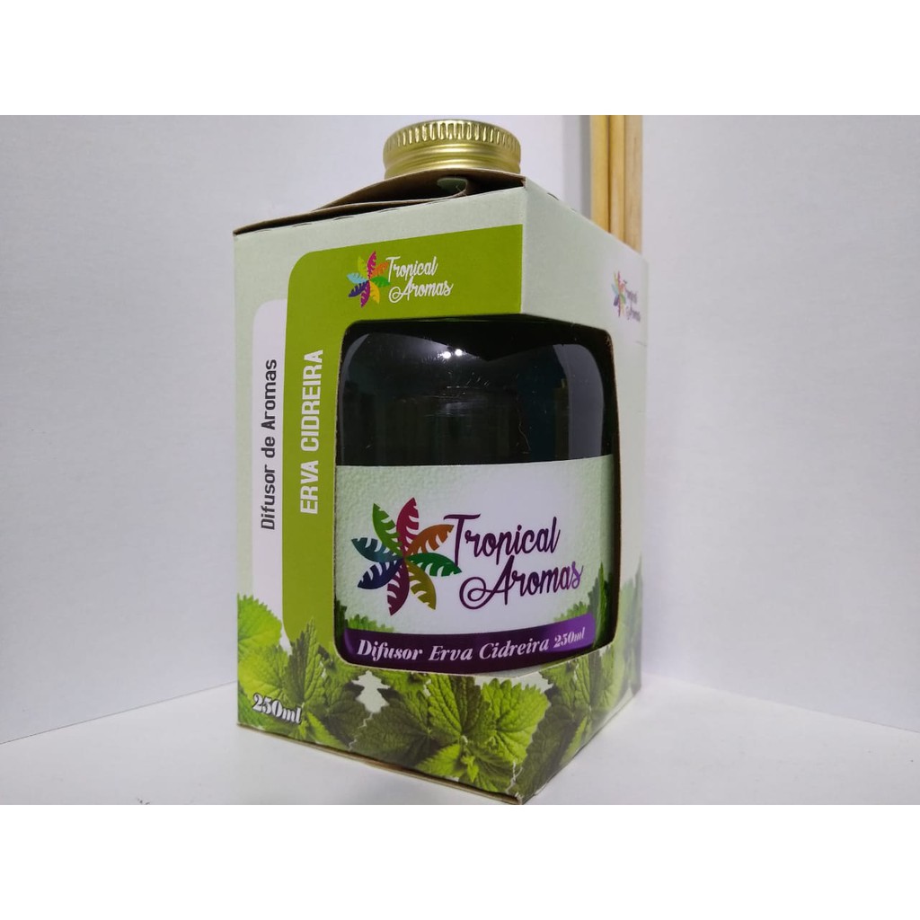 AROMATIZADOR PARA LOJAS DE SHOPPING COMERCIOS CASA - ERVA CIDREIRA - 250 ML