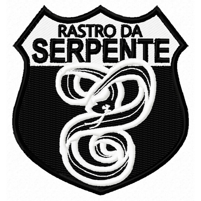 Patche Bordado RASTRO DA SERPENTE - PORTAL