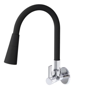 Torneira Dual flex Parede preta - torneira gourmet - torneiras luxo