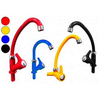 Torneira Paris Gourmet Cozinha Para Parede - Bancada Para Lavatório 1/4 Volta Várias Cores A Escolha em Oferta na Shopee