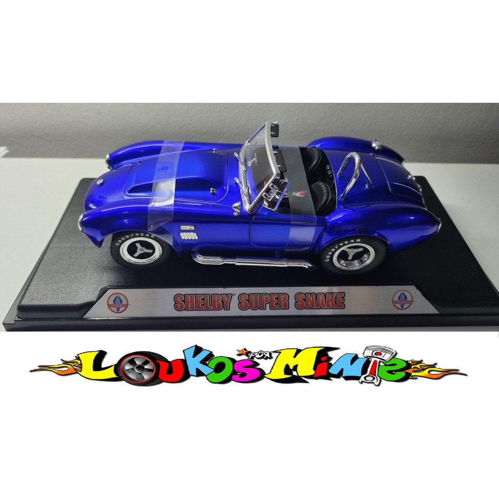 Shelby Collectibles Shelby Cobra Super Snake Escala 1:18
