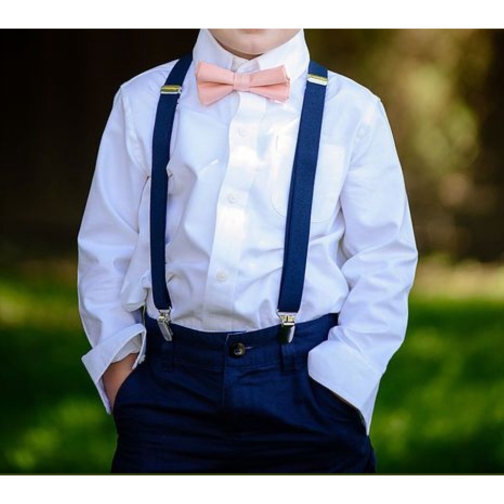 Conjunto Festa Menino Social gravata Rose 1 a 14 anos