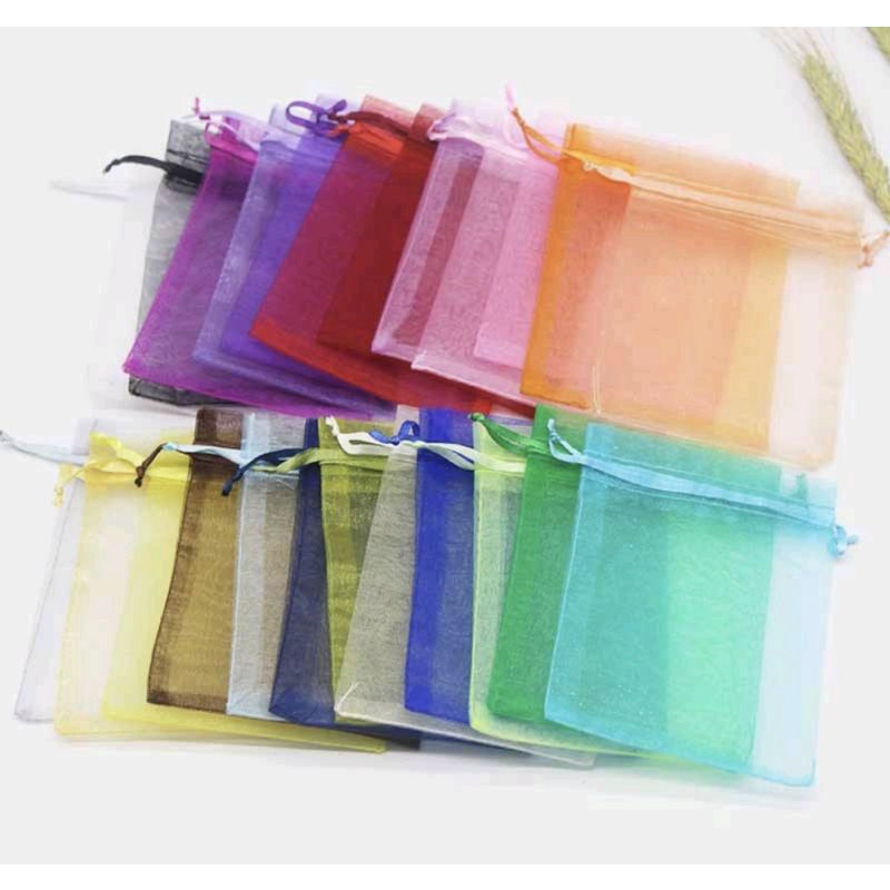 Sacos de Organza 7×10  100 Peças.