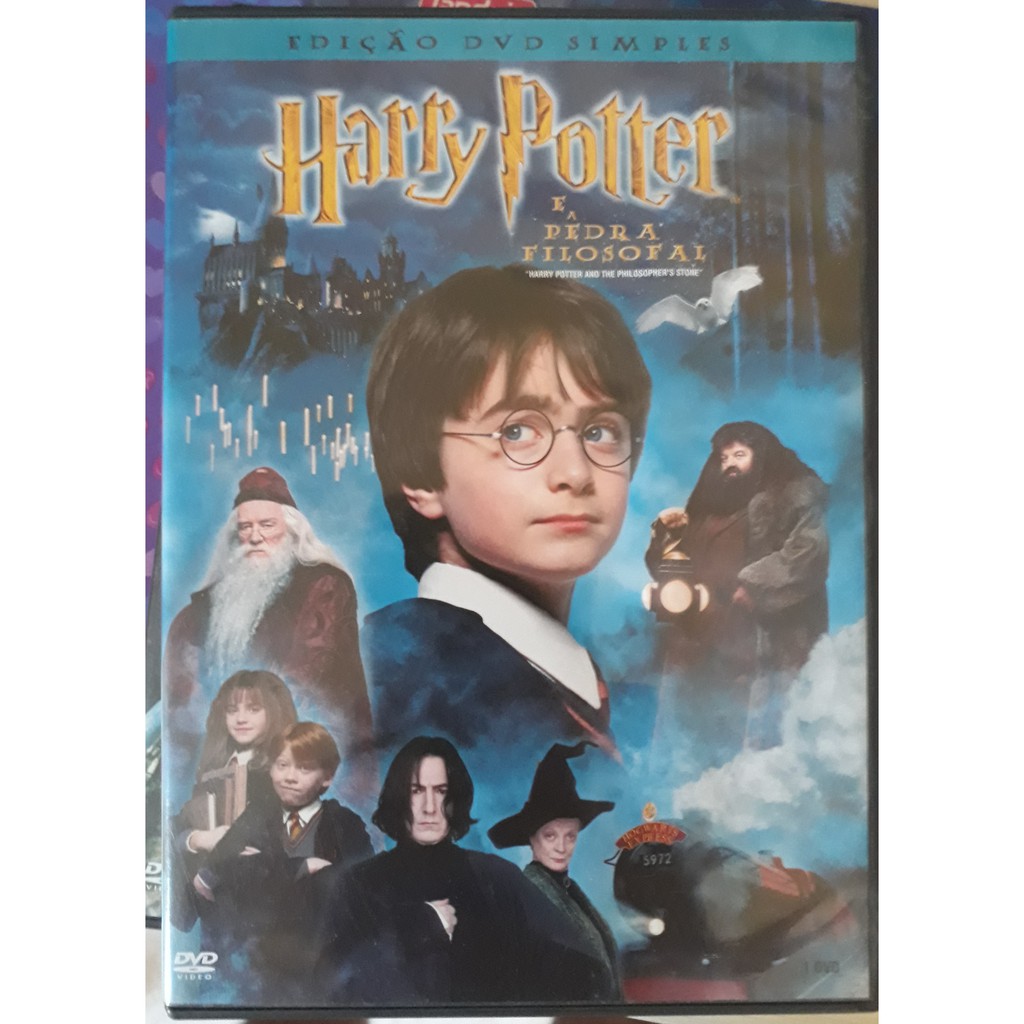 Dvd Harry Potter E A Pedra Filosofal Edição Simples Warner
