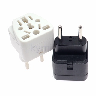 Europa Plugue De Viagem Tipo C Converter Tomada universal Para A Ue 4.0 Milímetros Power Plug Adapter 250 V Viagens De Carregamento Casa