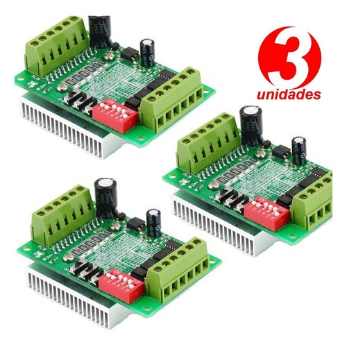 3pcs - Driver Tb6560 3a Cnc Router Motor Passo Controladora