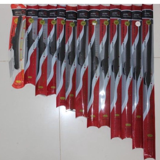 50 pçs de palheta limpador para-brisa silicone Heiro PD