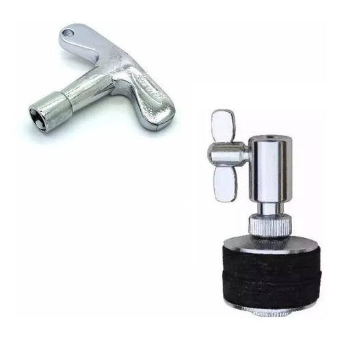 Presilha Para Chimbal De Bateria  Ta 022 + Chave de afinação Ta 140 Torelli