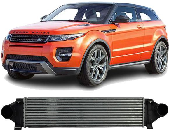 Radiador Intercooler Range Rover Evoque 2.2 Turbo Diesel De 2011 À 2020
