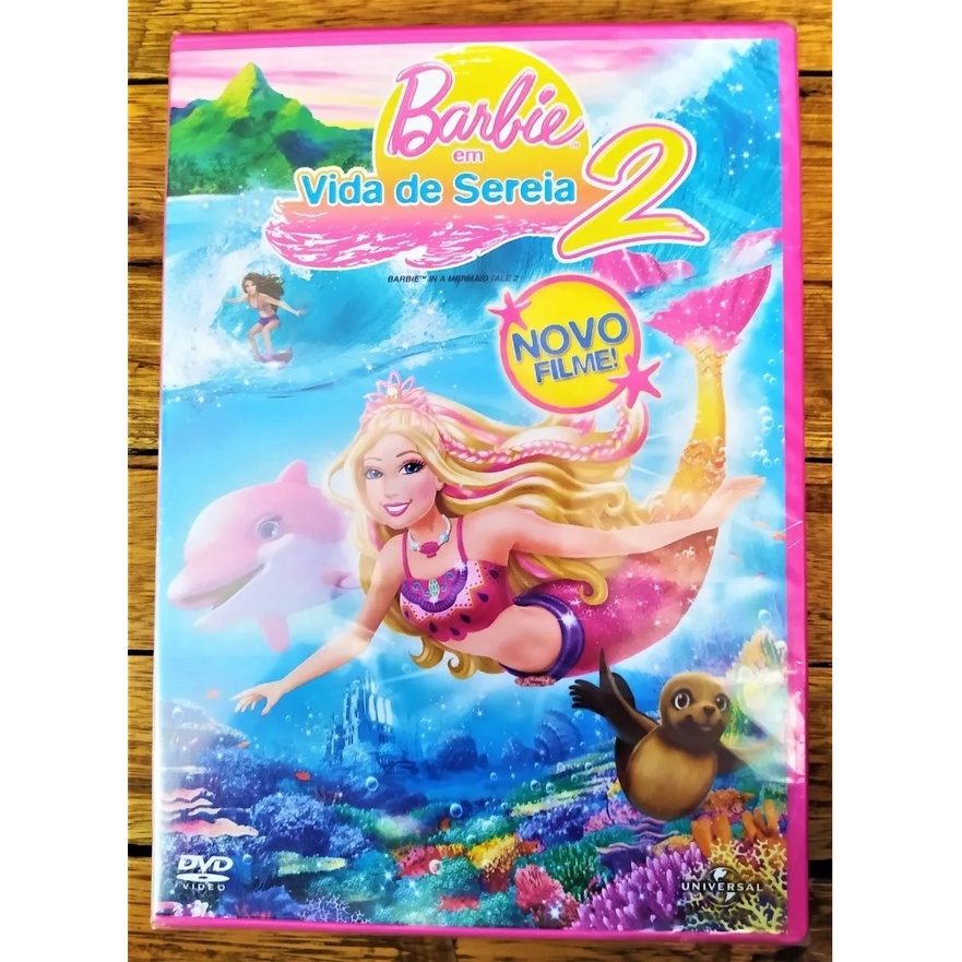 Dvd Original Barbie Em Vida De Sereia Lacrado Shopee Brasil