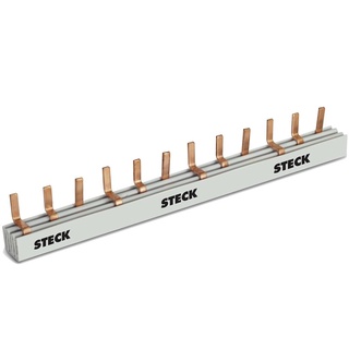 Barramento Trifasico Para 16 Disjuntores Din 80a Steck em Oferta na Shopee
