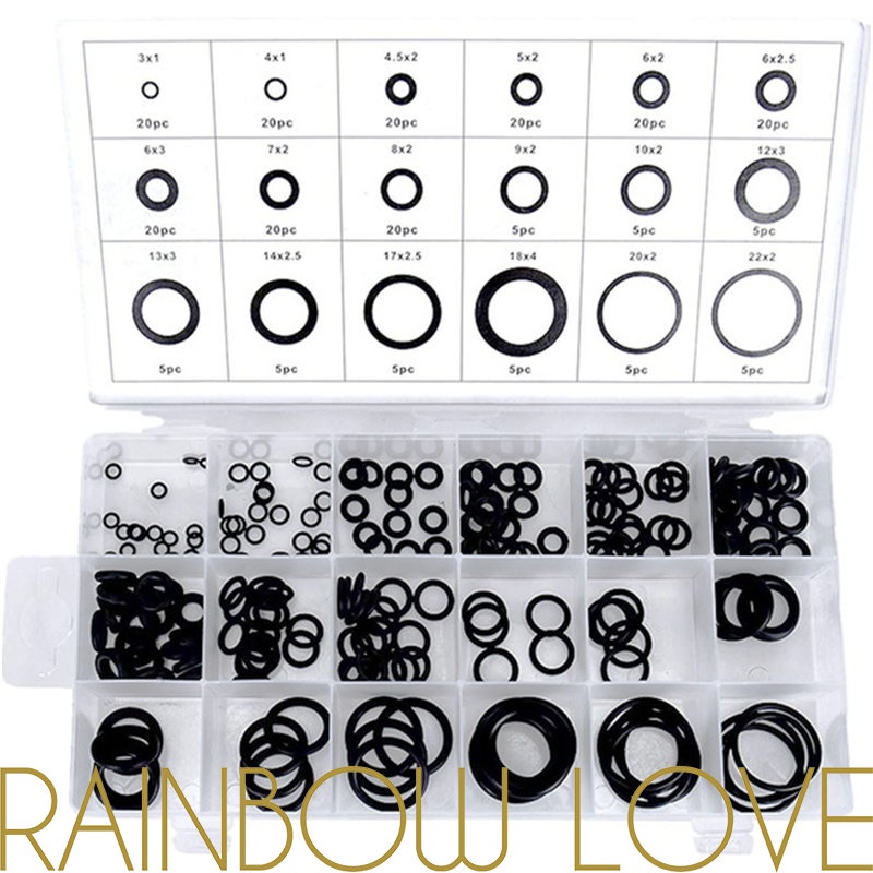 225 Pcs Kit Multifuncional De Gaxeta O Ring/Sealing Classification/Para Reparos Mecânicos Automotivos Profissionais