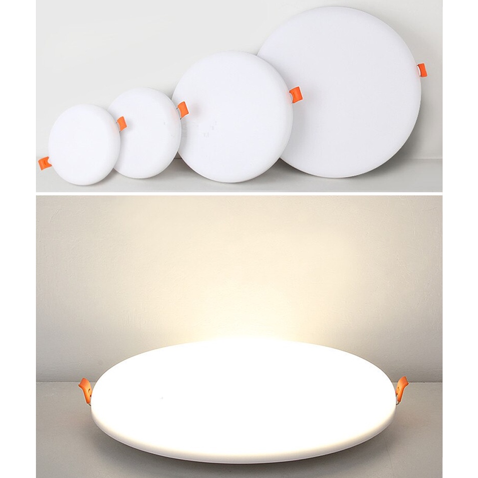 Painel de Led Borda Infinita 2 em 1 Redondo 32W 3000K Shopee Brasil