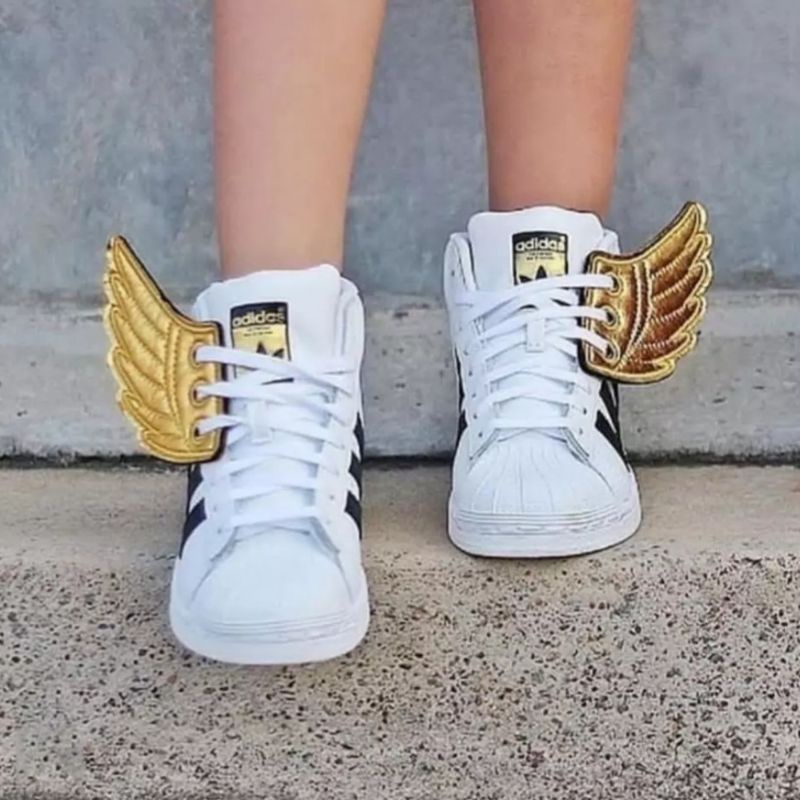 Enfeite cadarço tênis bota moda aesthetic kawaii