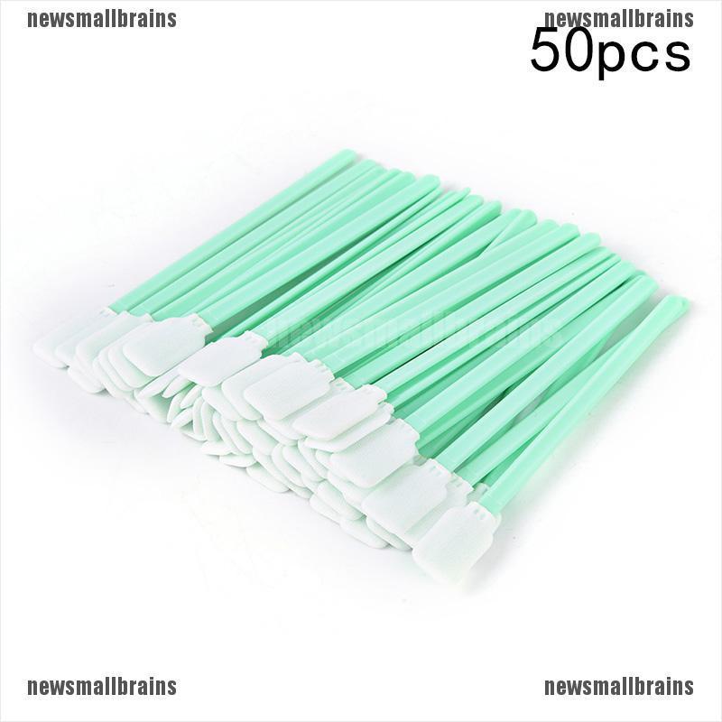 50xCloth Cleaning Swabs Sticks For Cleaning Printer Optical Laboratory Equb$ 