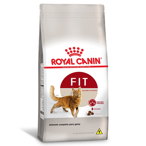 Ração Royal Canin Fit para Gatos Adultos - 1,5Kg - Pets