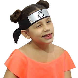 Bandana Naruto Pvc Folha Faixa Ninja Flexivel