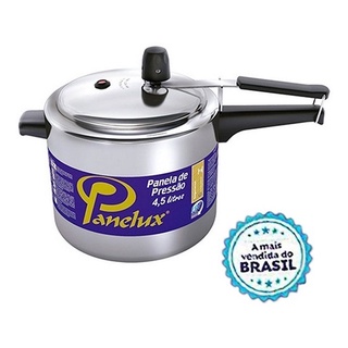 Panela de Pressão Panelux Alumínio Polido - 4,5 L Original