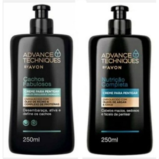 CREME PENTEAR AVON oleo argan coco NUTRICAO COMPLETA ou CRESPOS ou ONDULADOS CACHOS em Oferta na Shopee