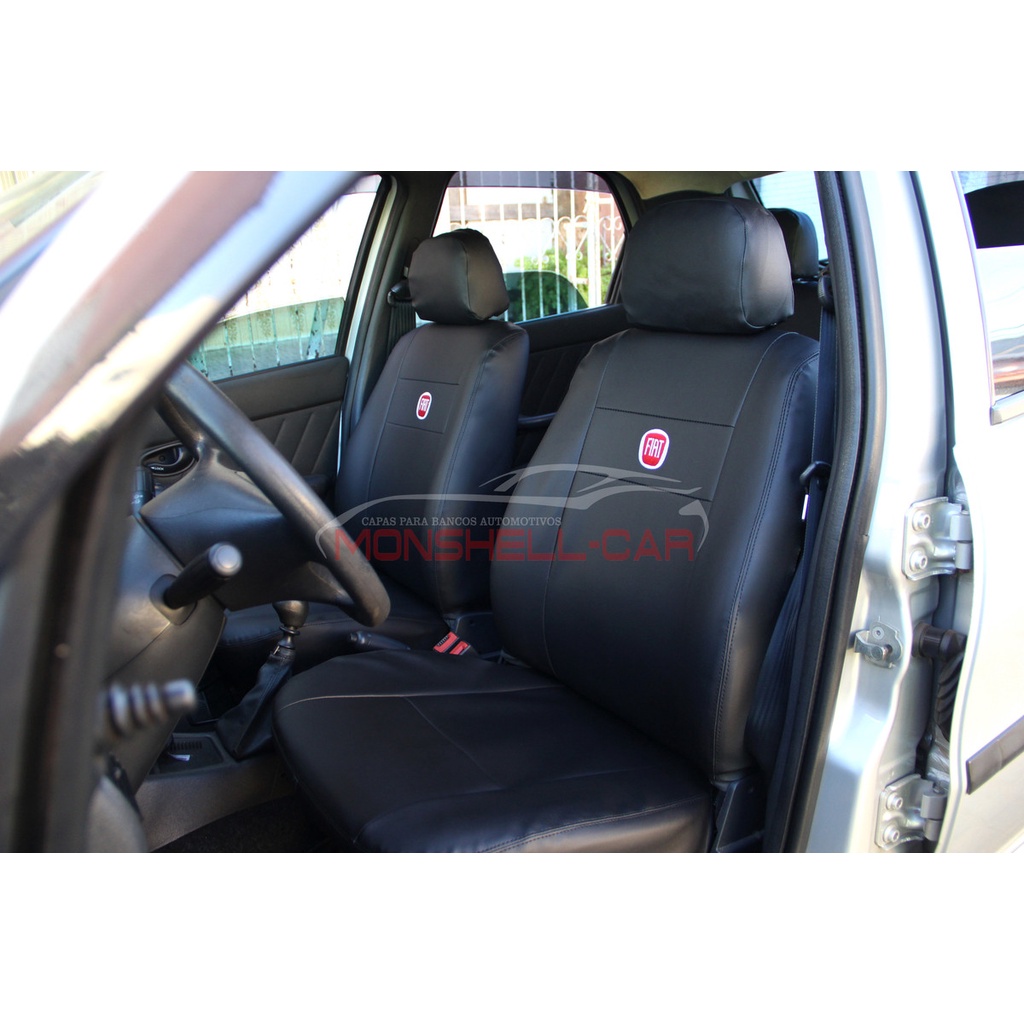 Capa De Bancos Automotivos Carro em Couro Fiat Palio ELX HLX 2003 a 2012 em Oferta na Shopee