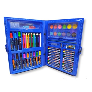 Estojo Maleta Pintura 150 a 24 Peças Infantil Canetinhas Giz Lápis de em Oferta na Shopee