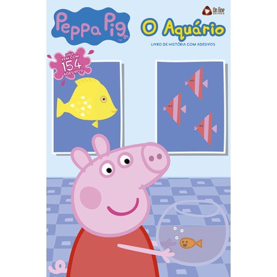Peppa Pig Livro de Historia com Adesivos Especial em Oferta na Shopee