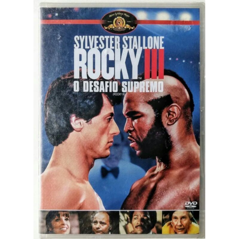 Dvd Rocky 3 O Desafio Supremo - Sylvester Stallone - Novo Lacrado