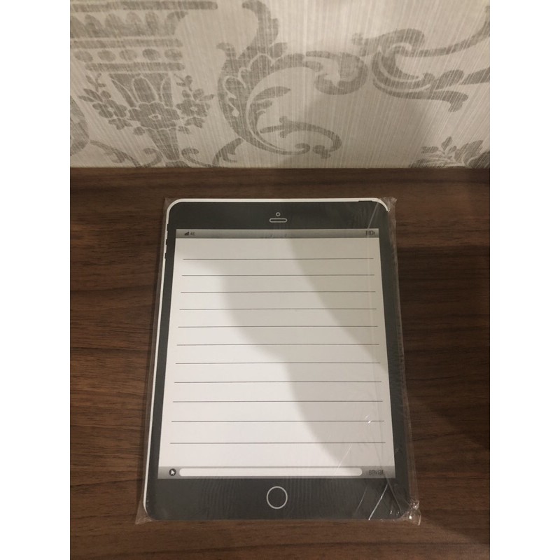 bloco rascunho iPad anotações escritório estudo memo