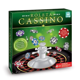 Jogo Roleta Cassino Original 0201 - Nig Brinquedos