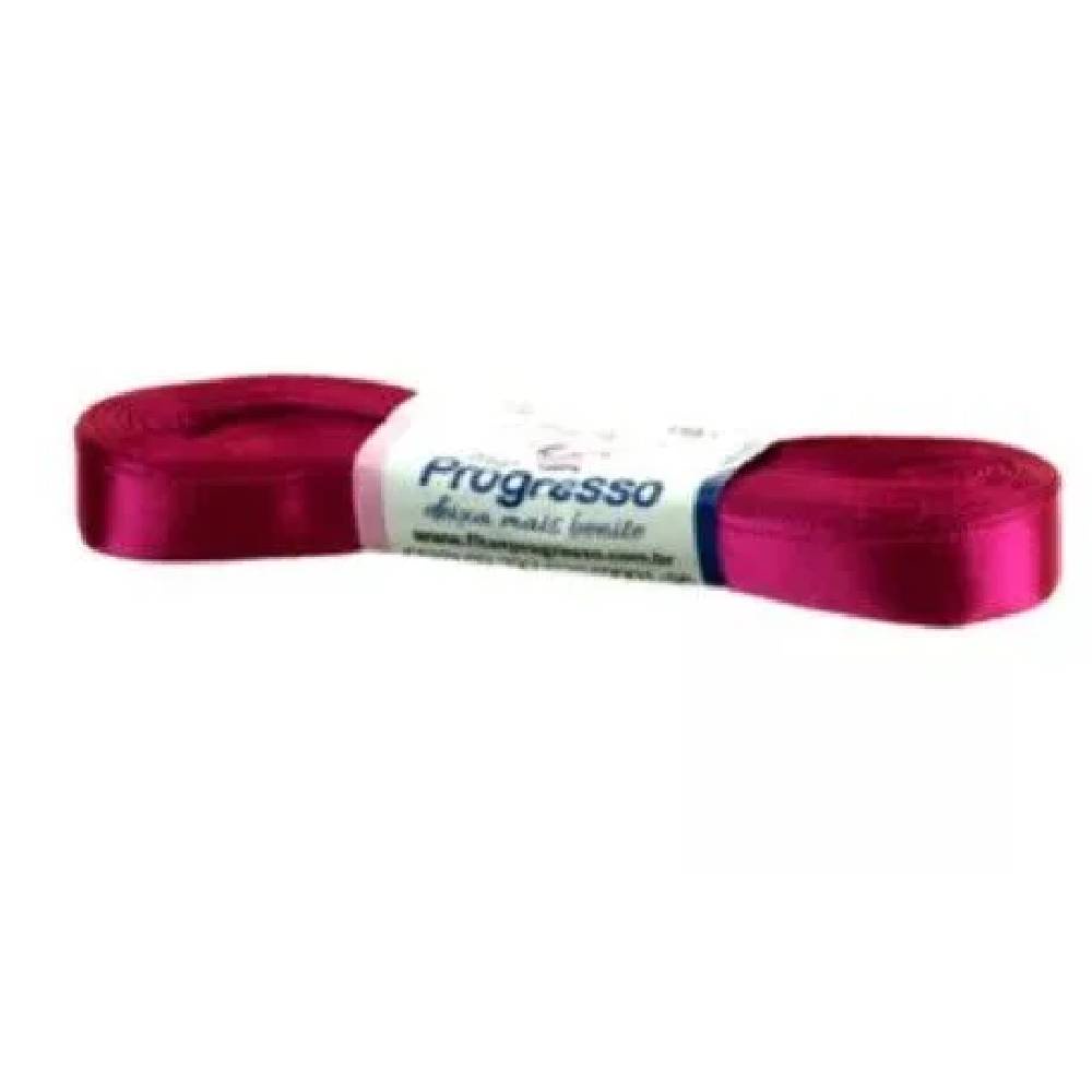Fita de Cetim Progresso 15mm nº3 - 10m Cor 303 Pink - 1un