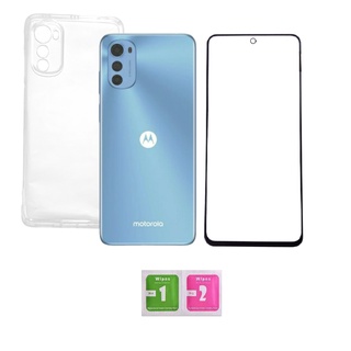 Capa Capinha Case Moto E32 Transparente Anti-Impacto + Película 3D