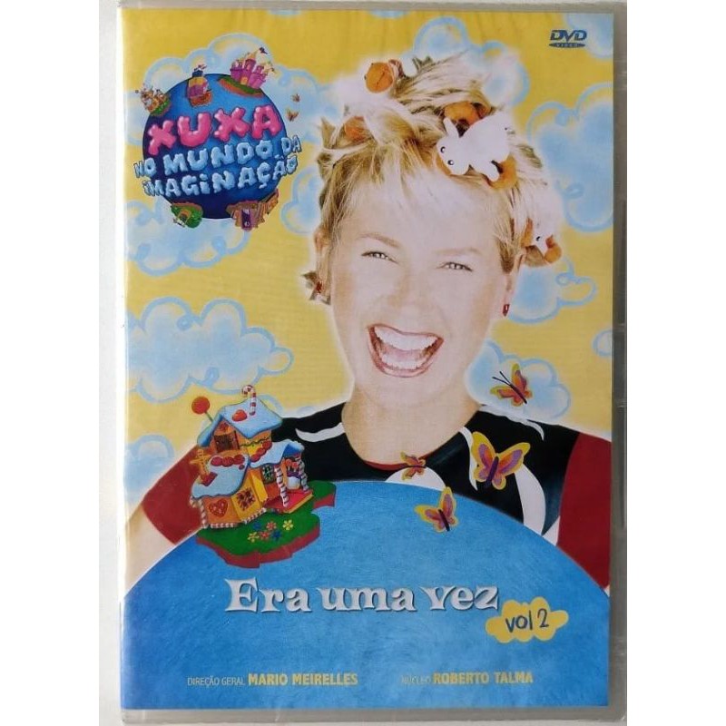 Dvd Xuxa - Era Uma Vez Vol 2 - Original Lacrado