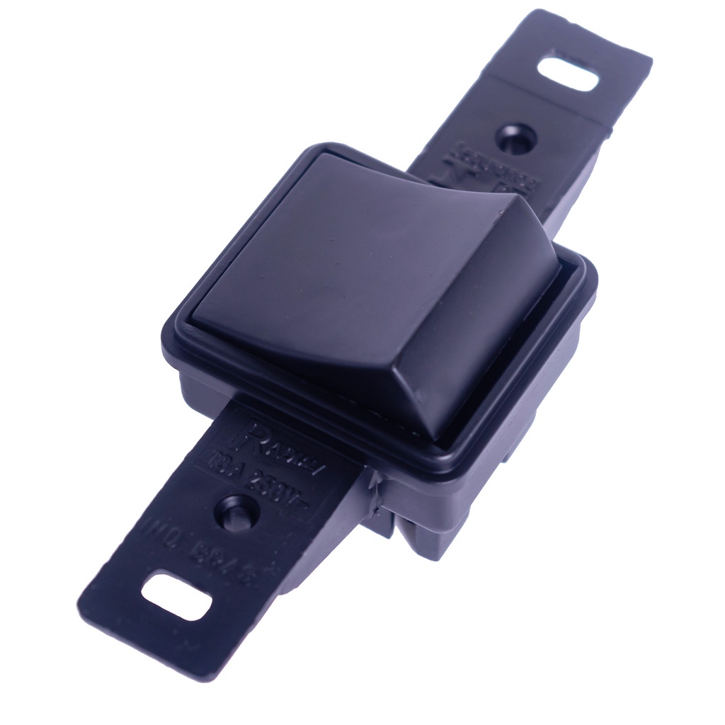 Interruptor 1 Tecla Bipolar Paralelo Sem Placa Pollar Black