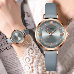 CURREN Relógio De Pulso Feminino De Quartzo Original Retrô Fashion CR79LX À Prova D'água