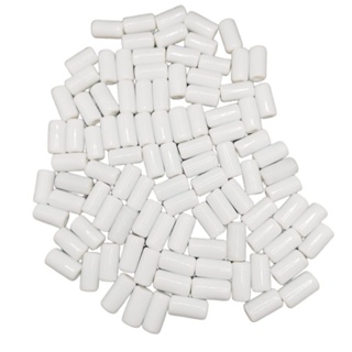 Kit com 10 Firmas 22 mm Branca Leitosa Murano Guias em Oferta na Shopee