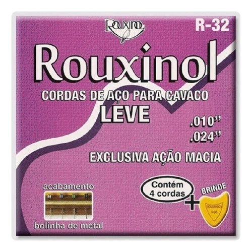 Encordoameno R-32 Rouxinol P/cavaquinho