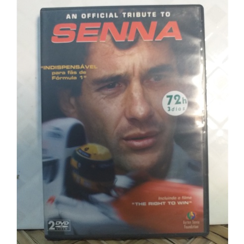 DVD AN OFFICIAL TRIBUTE TO SENNA ORIGINAL