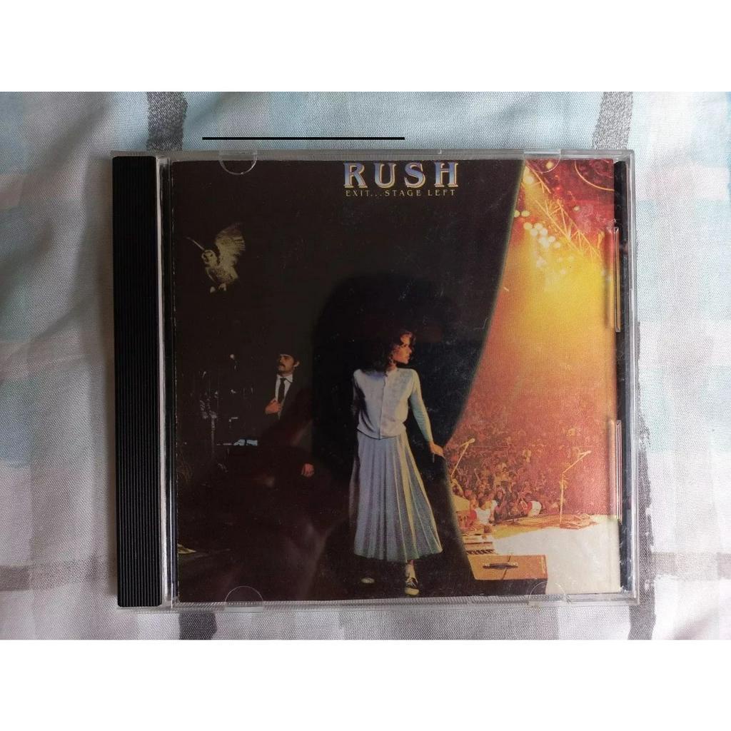 Rush Exit Stage Left Cd Americano Primeira Edição Original