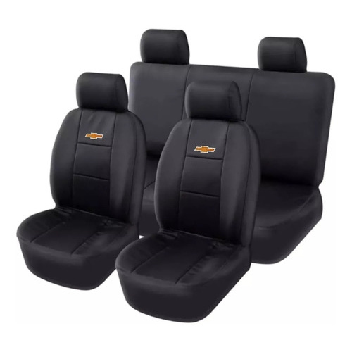 Kit Capa banco Para Carro Couro e Pluma Banco Automotivo Para Veículo CHEVROLET CELTA CORSA ONIX PRISMA