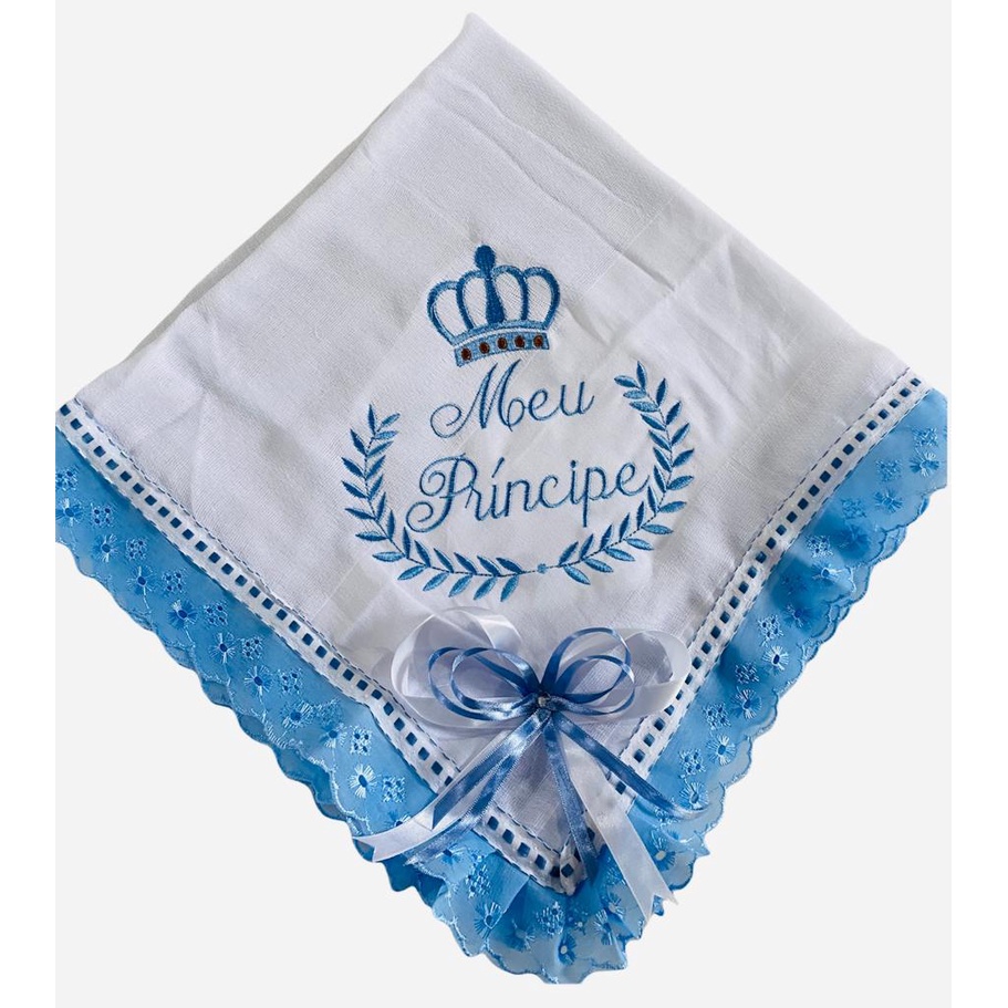 Fralda de Ombro coroa 100% algodão