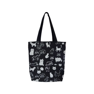 Bolsa Gato Gatinhos Cat Ecobag Sacola Ecológica Tecido Feminina