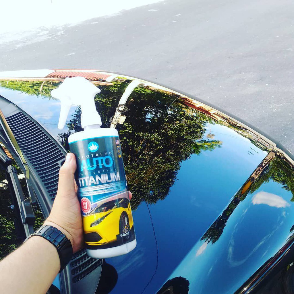 Cristalizador Limpeza Proteção Automotiva Á Seco Sustentável Premium Ecológica Auto Protection Titanium EcotrendOriginal