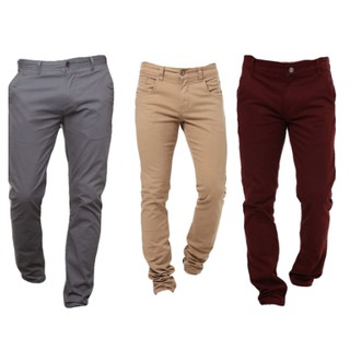 CALÇA SARJA MASCULINO JEANS MASCULINO Várias Cores
