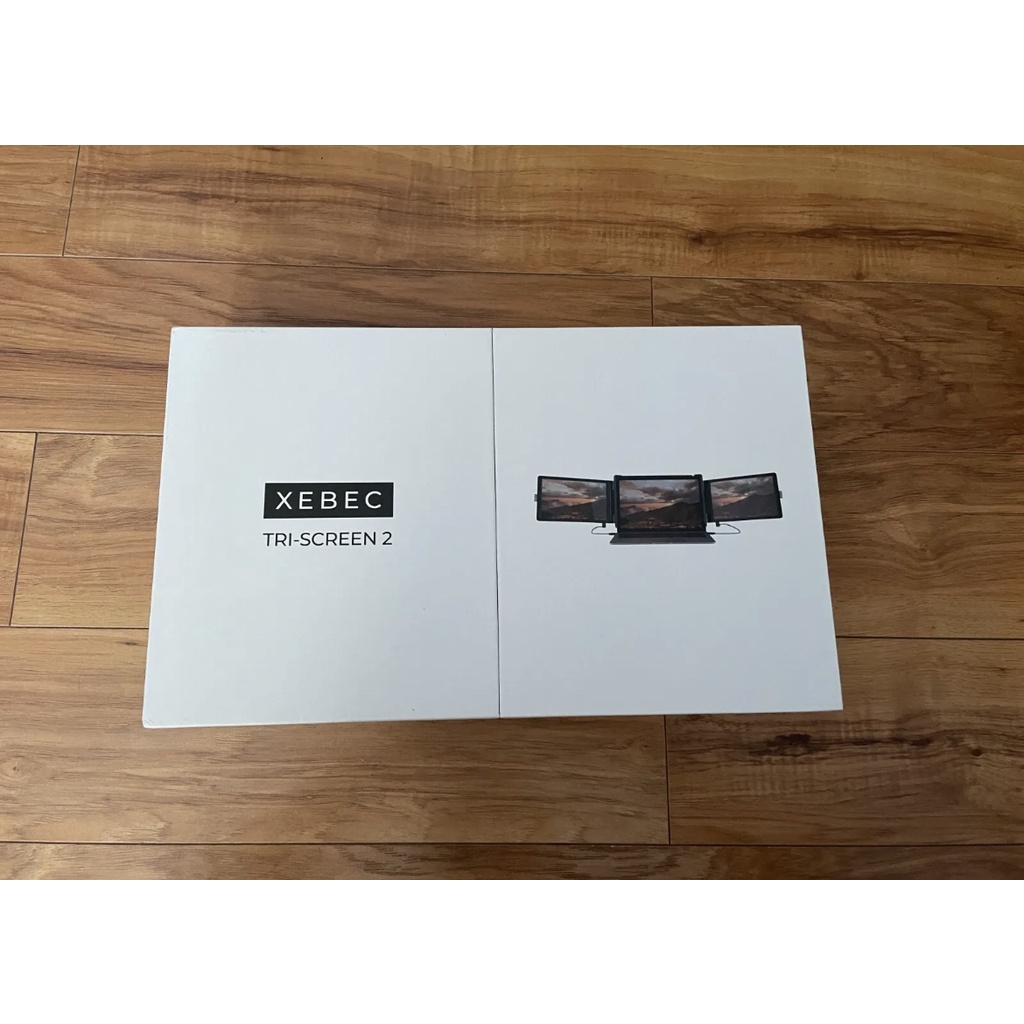 Xebec TriScreen V 2 10.1'' IPS LCD Dual Screen Monitor Shopee Brasil