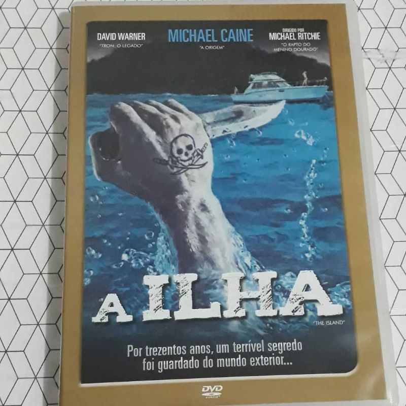 Dvd A ilha Original (Michael Caine)